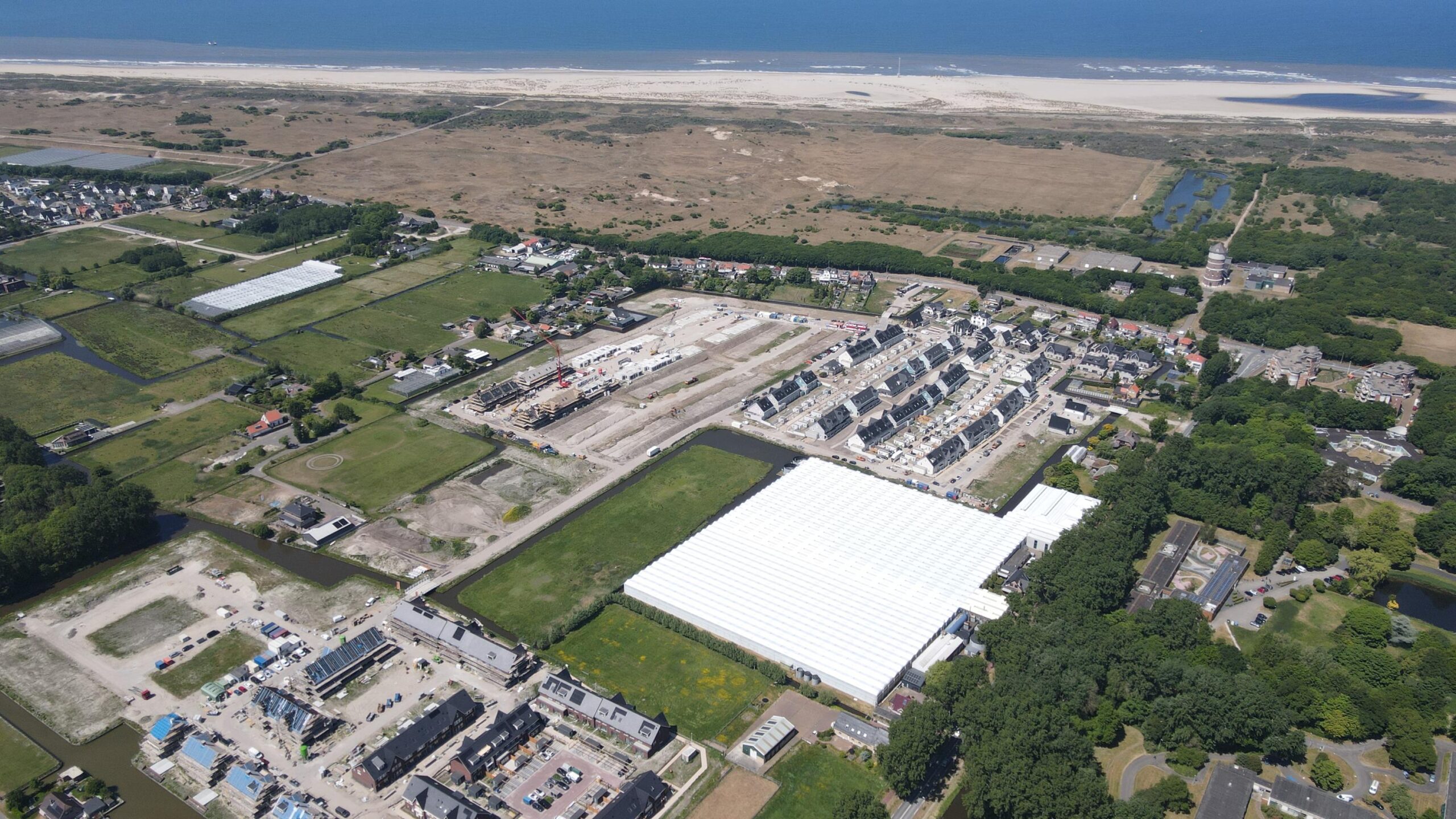 Dronebeeld augustus 2025